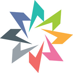 Fototapeta premium Your Perfect Match - Vector Logo for Business and Personal Identity.