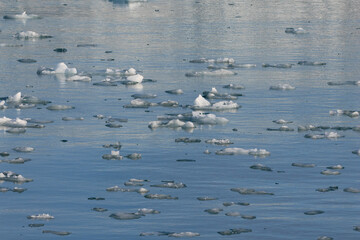 Fototapeta premium The Ice Colors of Lilliehookbreen Fjord in Svalbard