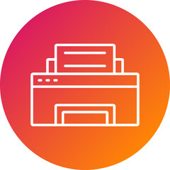 Printer Vector Icon