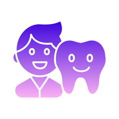 Obraz premium tooth with dentist