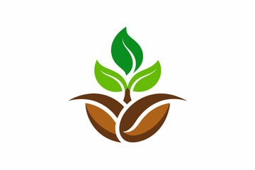 Logo of a coffee-producing company called Sugna