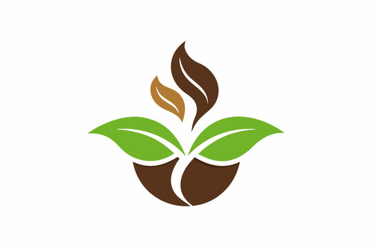 Logo of a coffee-producing company called Sugna