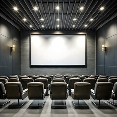 Fototapeta premium empty cinema hall