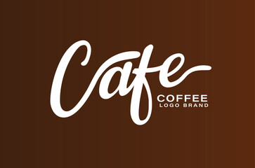 Cafa latter logo with the coffee brand