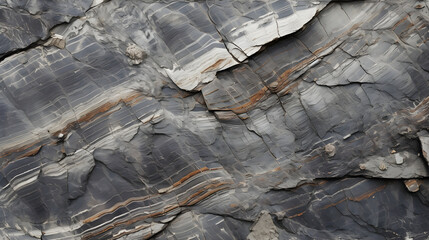 Raw, Untamed Beauty of Gneiss Rock: A Metamorphic Miracle Carved by Earth's Geological Process