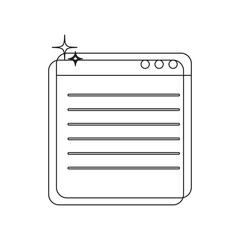 Hand Drawn Retro Text Box Illustration. Isolated Vector Graphic in Doodle Design