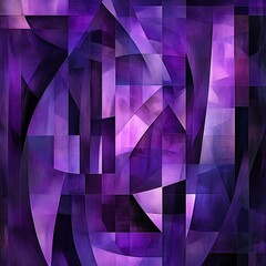 Fototapeta premium abstract purple black background with triangles