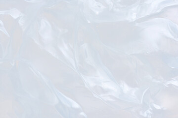 Obraz premium Elegant white silk fabric png overlay effect, transparent background