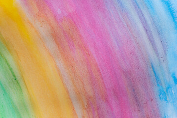 カラフルな水彩の背景