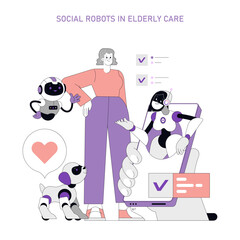 World Alzheimers Month. Flat Vector Illustration