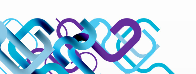 Wave lines minimal abstract background