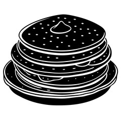stack of pancakes