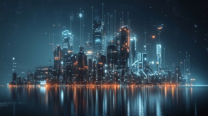 Futuristic Smart Cities: Interconnected Infrastructure, IoT Devices, and AI-Driven Management