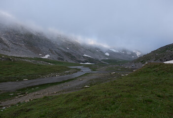 Vanoise valley. Alps. France.