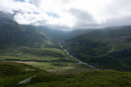 Vanoise valley. Alps. France.