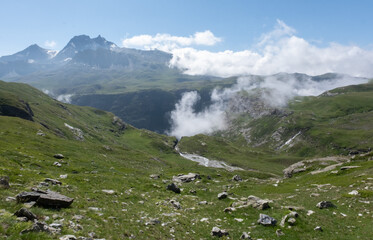 Vanoise valley. Alps. France.