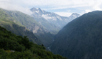 Naklejka premium Vanoise valley. Alps. France.