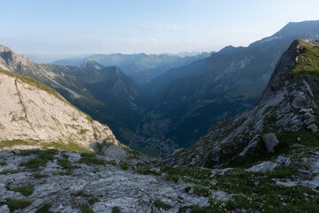 Obraz premium Vanoise valley. Alps. France.
