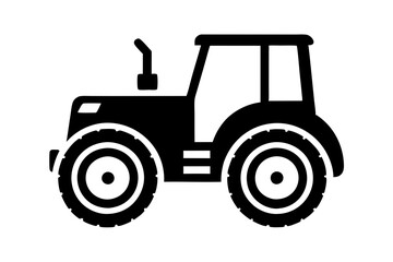 tractor isolated on a white background