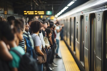 Rush Hour Commute - Subway Station Hustle