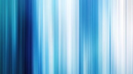 Obraz premium Abstract blue background featuring vertical gradient lines with a motion blur effect