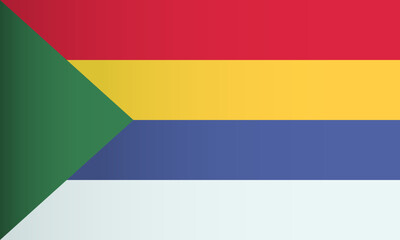 National flag of Druze. Country identity