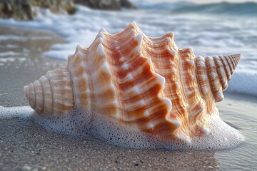 seashell on the beach