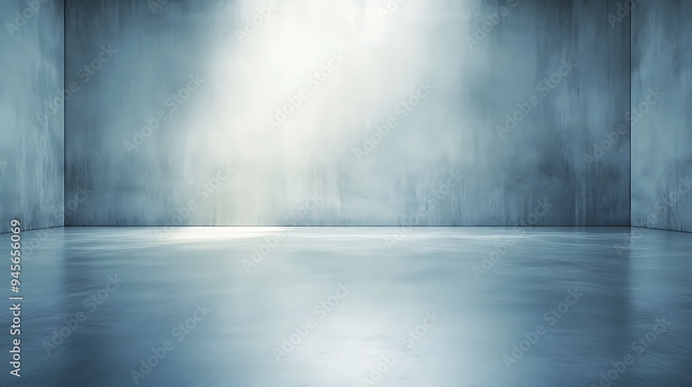 Poster a smooth, polished concrete background with a subtle texture and a large, clear area for text