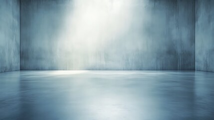 A smooth, polished concrete background with a subtle texture and a large, clear area for text