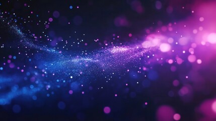 Fototapeta premium Abstract Background with Purple and Blue Lights