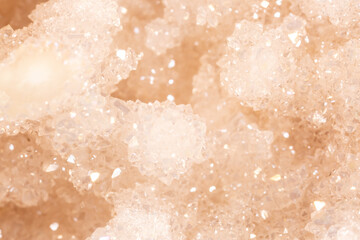 Brilliant Precious stones. Mineral crystals in the natural environment. Texture of precious and...