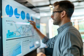 the man does statistics