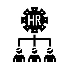 Human Resources glyph icon