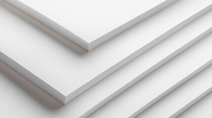 Stack of White Paper Sheets