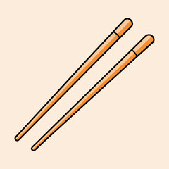 Chopsticks stock illustration