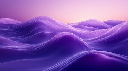 Obraz premium Surreal Purple Abstract Landscape