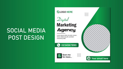 Social media post design
