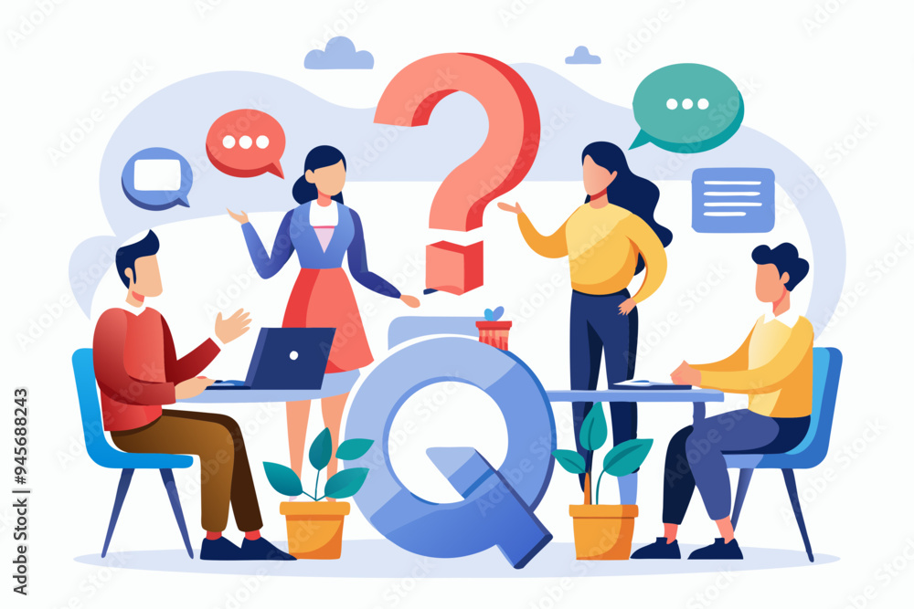 Fototapete q and a, question and answers, faq frequently asked question, information or solution to solve probl