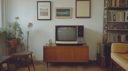 Vintage Living Room Interior