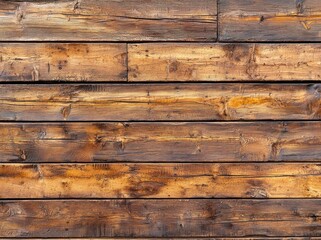 Fototapeta premium Wooden plank texture with natural grain and dark brown tones Generative AI