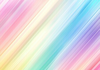 Vertical gradient lines in pastel pink, yellow, and blue hues Generative AI