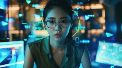 The Woman In Future Technology