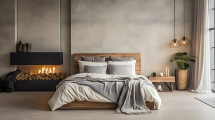Bedroom sanctuary with premium bedding and sleep-enhancing accessories,