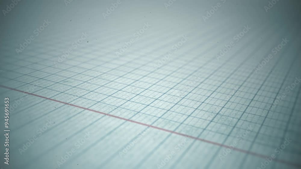 Poster school paper close up background/ animation of a close up background of school paper with printed li