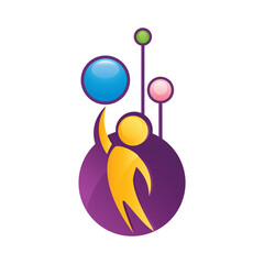 people in the circle