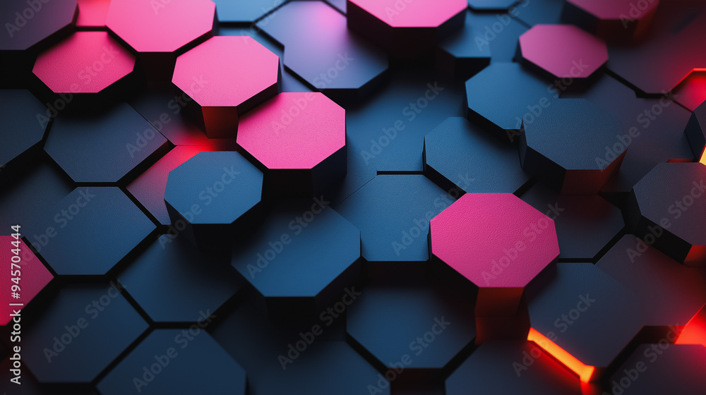 Poster minimalist abstract 3d background with clean lines and subtle color variations, perfect for sleek an