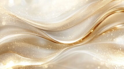 Elegant Golden Abstract Background