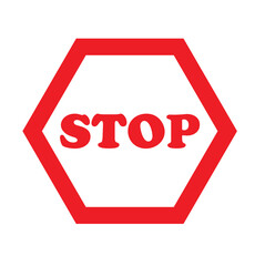 stop stop warning sign, warning sign