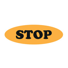 stop stop warning sign, warning sign