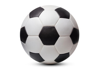 Fototapeta premium Football Soccer Ball on White Background
